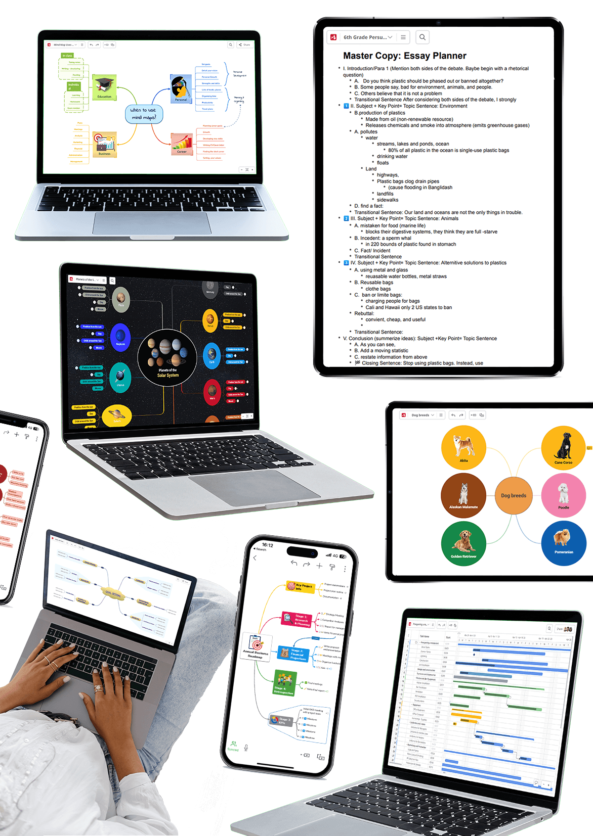 Software de Mapas Mentales Colaborativos